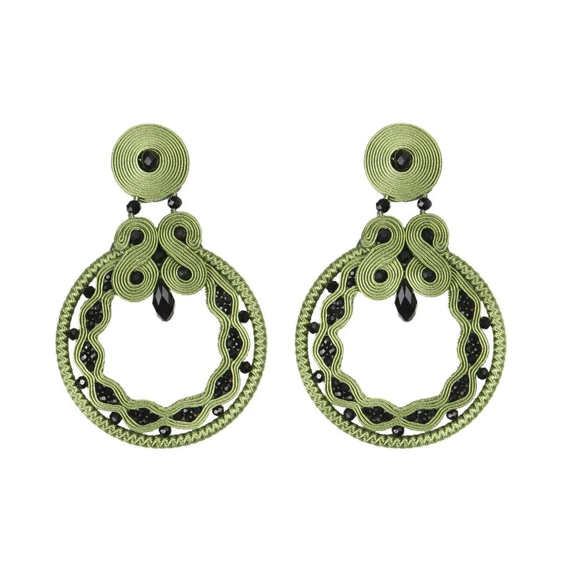 PENDIENTES "LAUREL & AZABACHE"